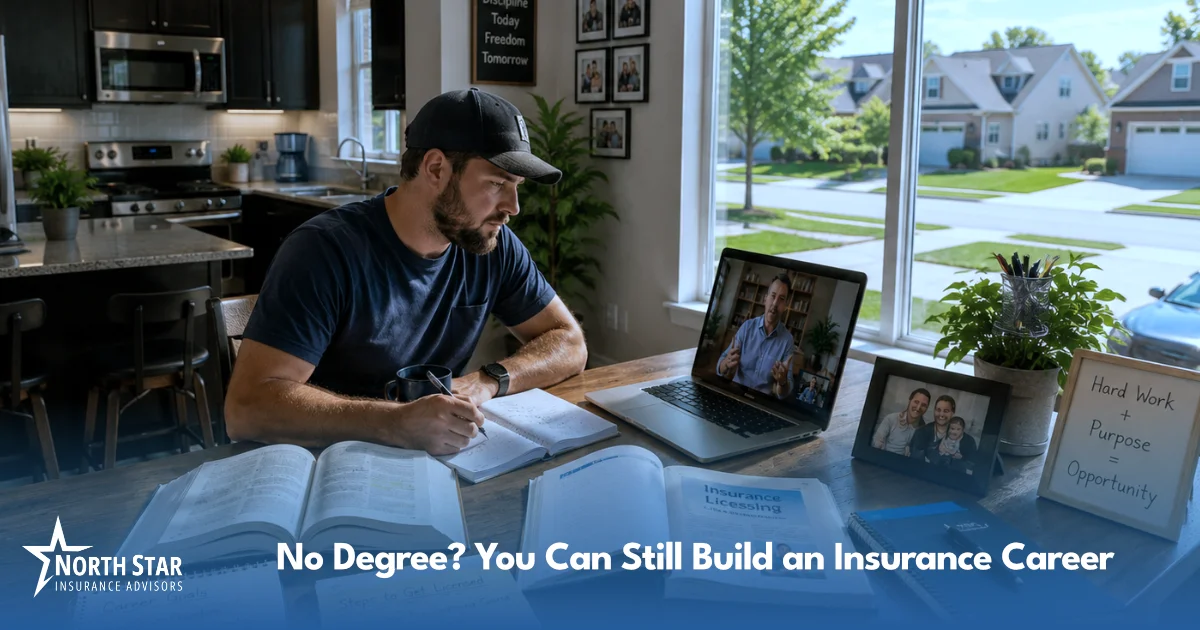 No Degree? You Can Still Build an Insurance Career