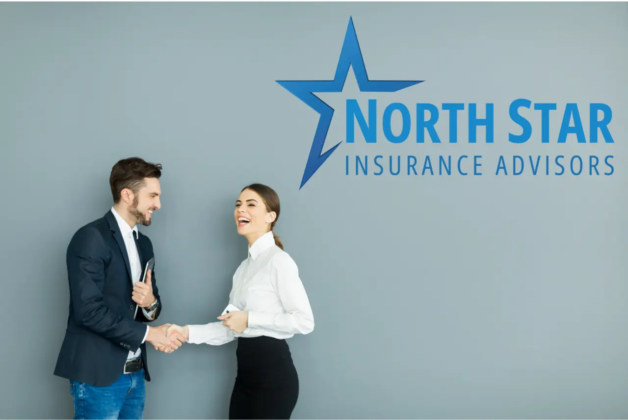 NorthStar Insurance Advisors Business Growth NorthStar Insurance Advisors logo with upward trending graph indicating growth