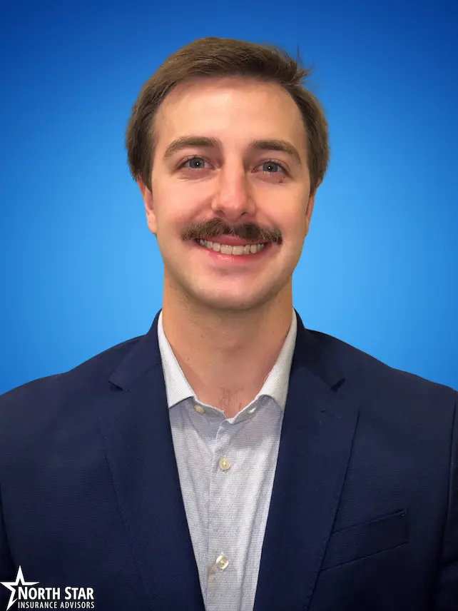Will Tomlinson, Medicare advisor, professional headshot with mustache